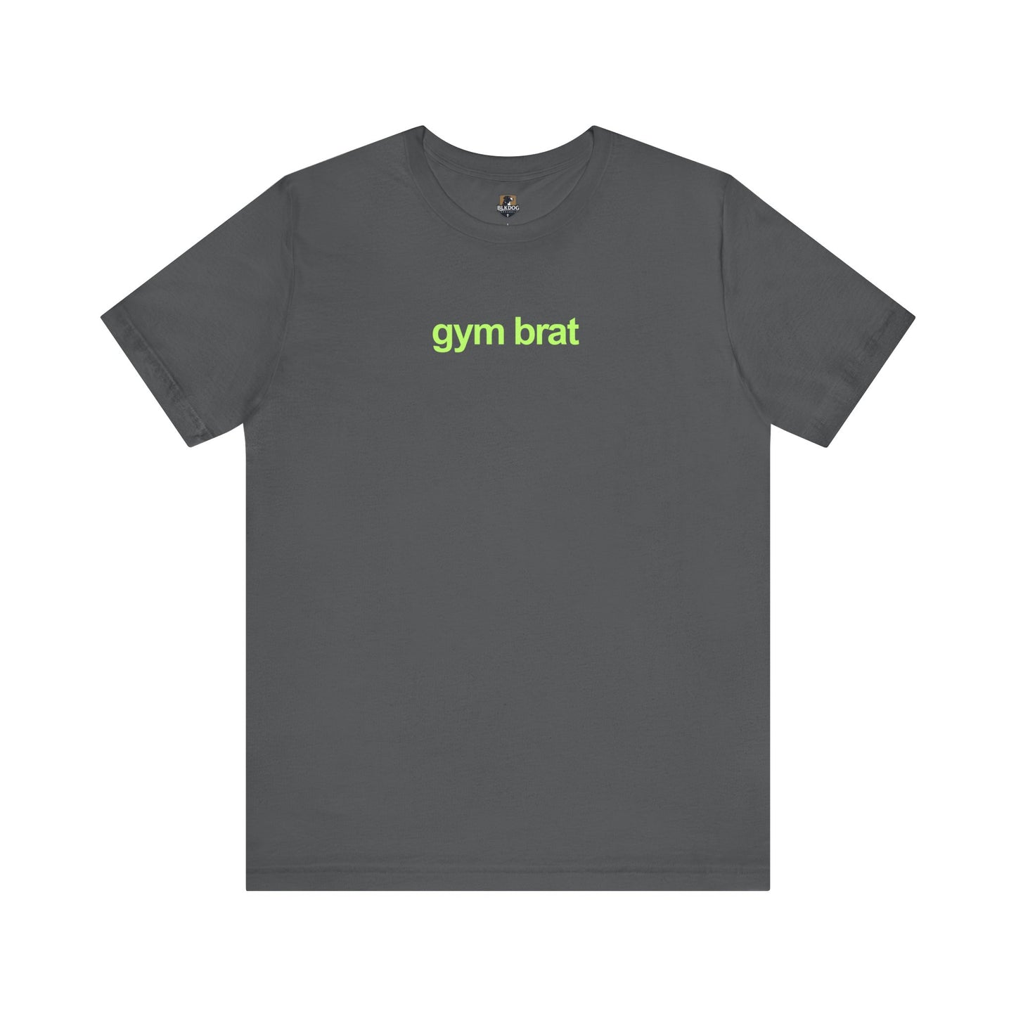 Unisex Jersey Tee - Gym Brat, Workout Top, Fitness Apparel, Sports Tee, Cute Graphic Shirt, Activewear for Gym Lovers
