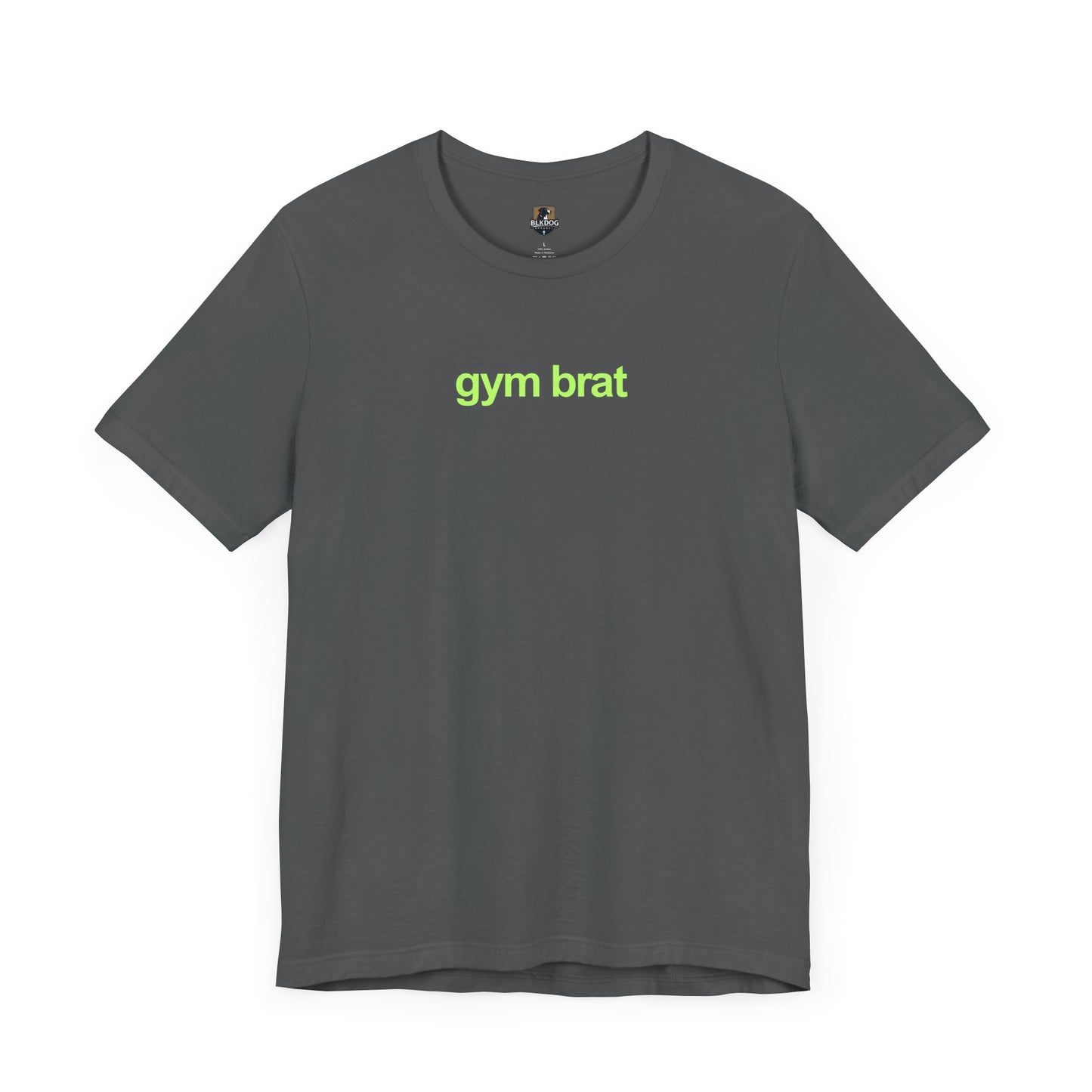 Unisex Jersey Tee - Gym Brat, Workout Top, Fitness Apparel, Sports Tee, Cute Graphic Shirt, Activewear for Gym Lovers