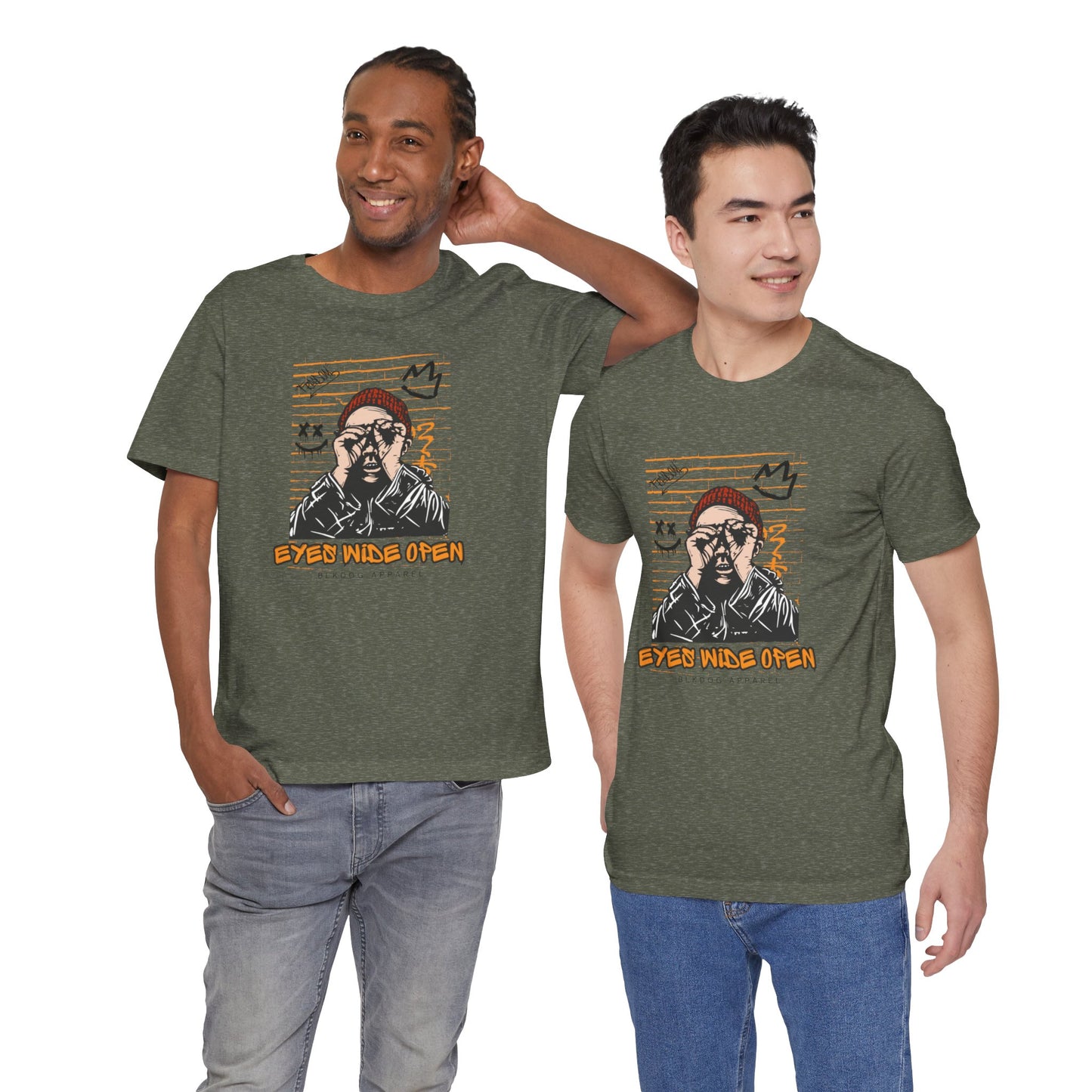 Eyes Wide Open - Unisex Jersey Short Sleeve Tee