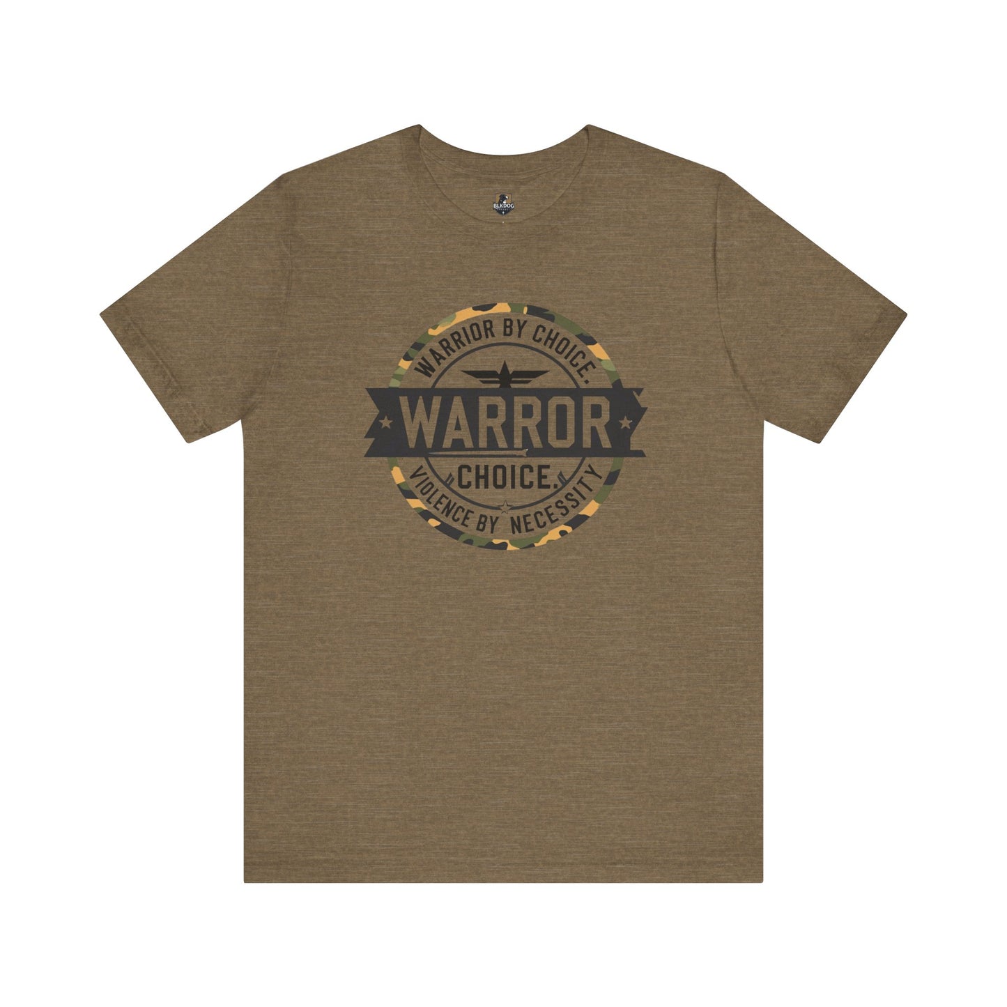 Warrior By Choice Unisex Tee | Empowerment Shirt for Fighters, Casual Wear, Gift for Martial Arts Lovers, Graphic Tee, Everyday Comfort
