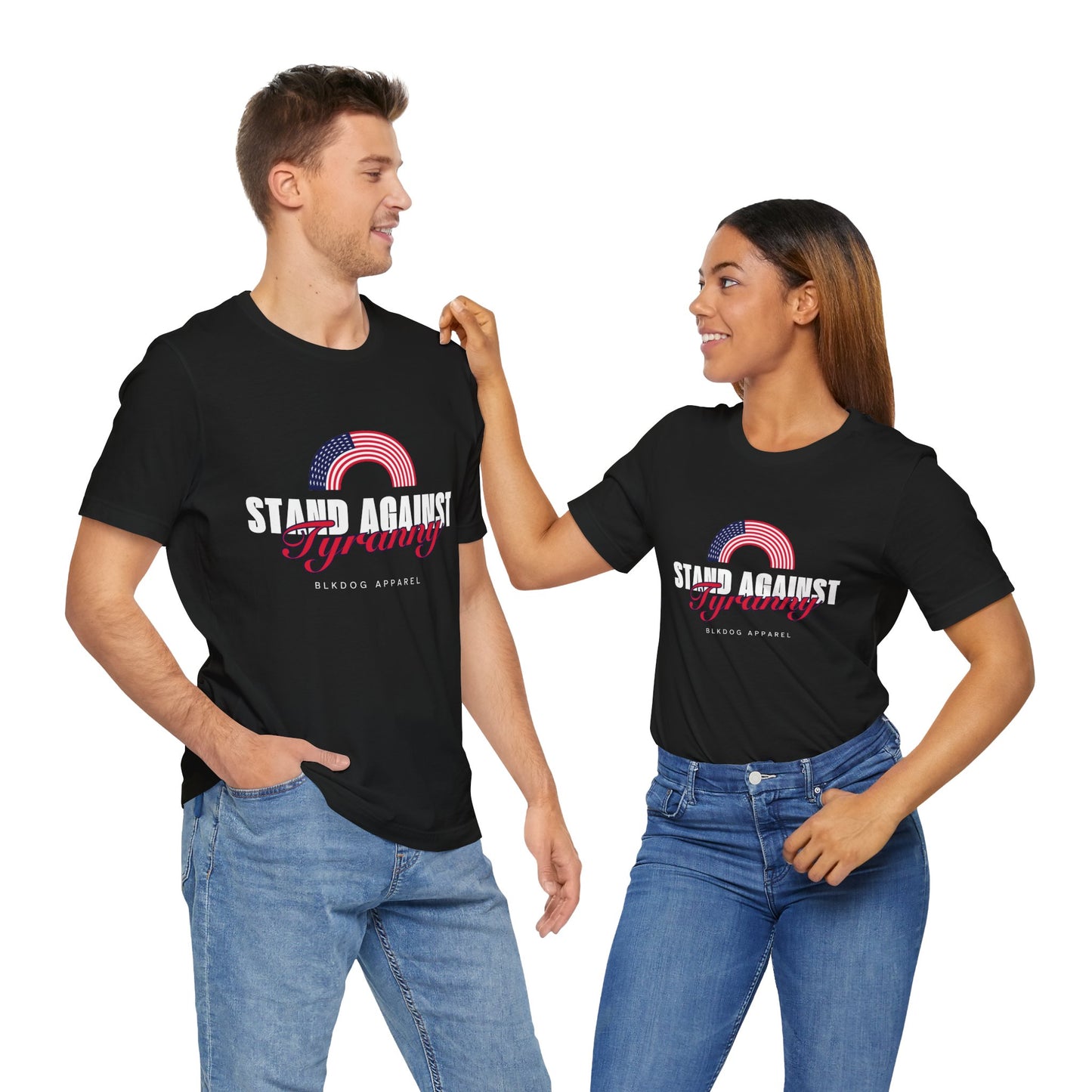 Stand Against Tyranny - Unisex Jersey Short Sleeve Tee