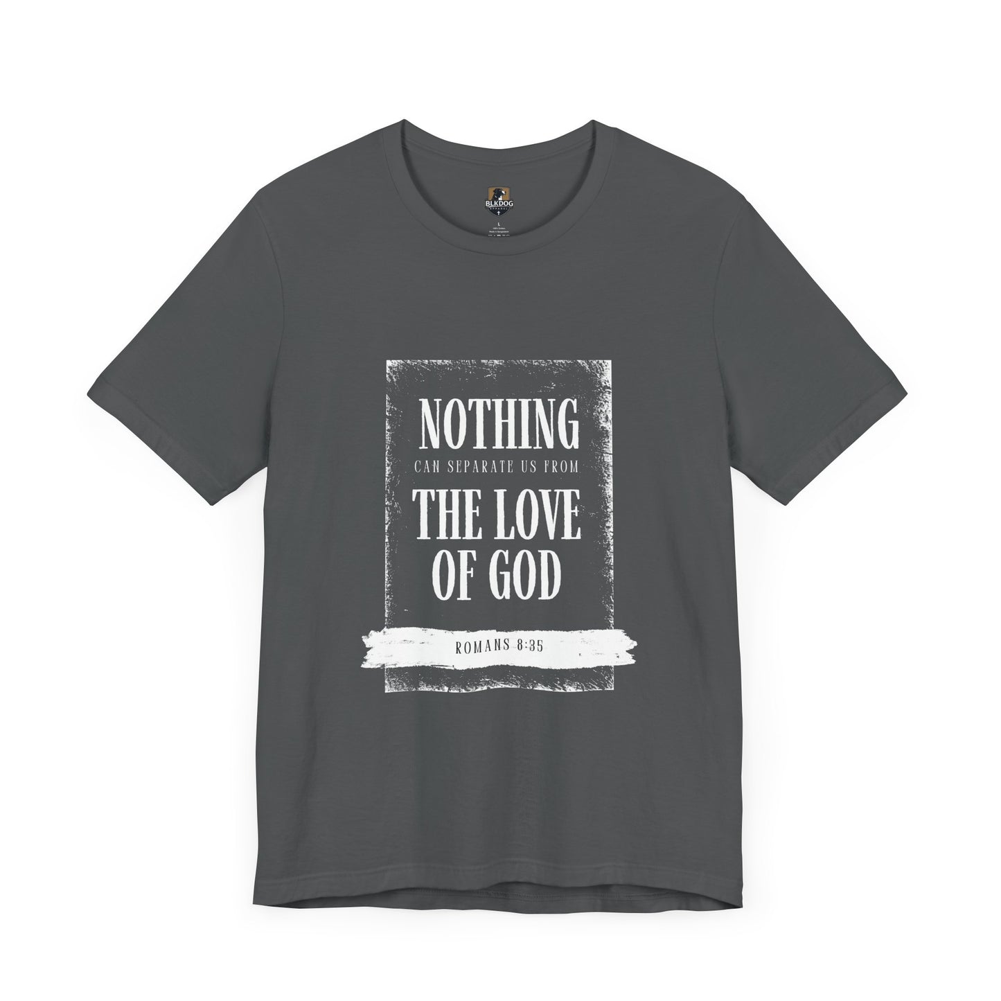 Christian Faith Unisex Jersey Tee, God's Love Tee Shirt, Religious Short Sleeve Top, Inspirational T-Shirt, Spiritual Gift Apparel