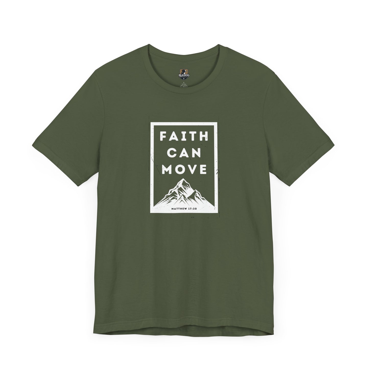 Faith Can Move Mountains T-Shirt, Christian Shirt, Inspirational Tee, Religious Gift, Unisex Graphic Top