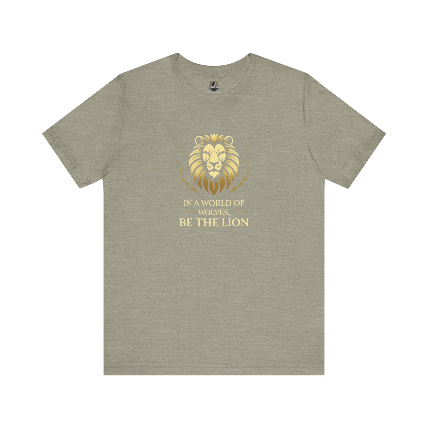 Bold Lion Graphic Tee - Inspiring Unisex T-Shirt for Animal Lovers, Motivational Gift, Casual Wear, Unique Statement Top, All Occasions
