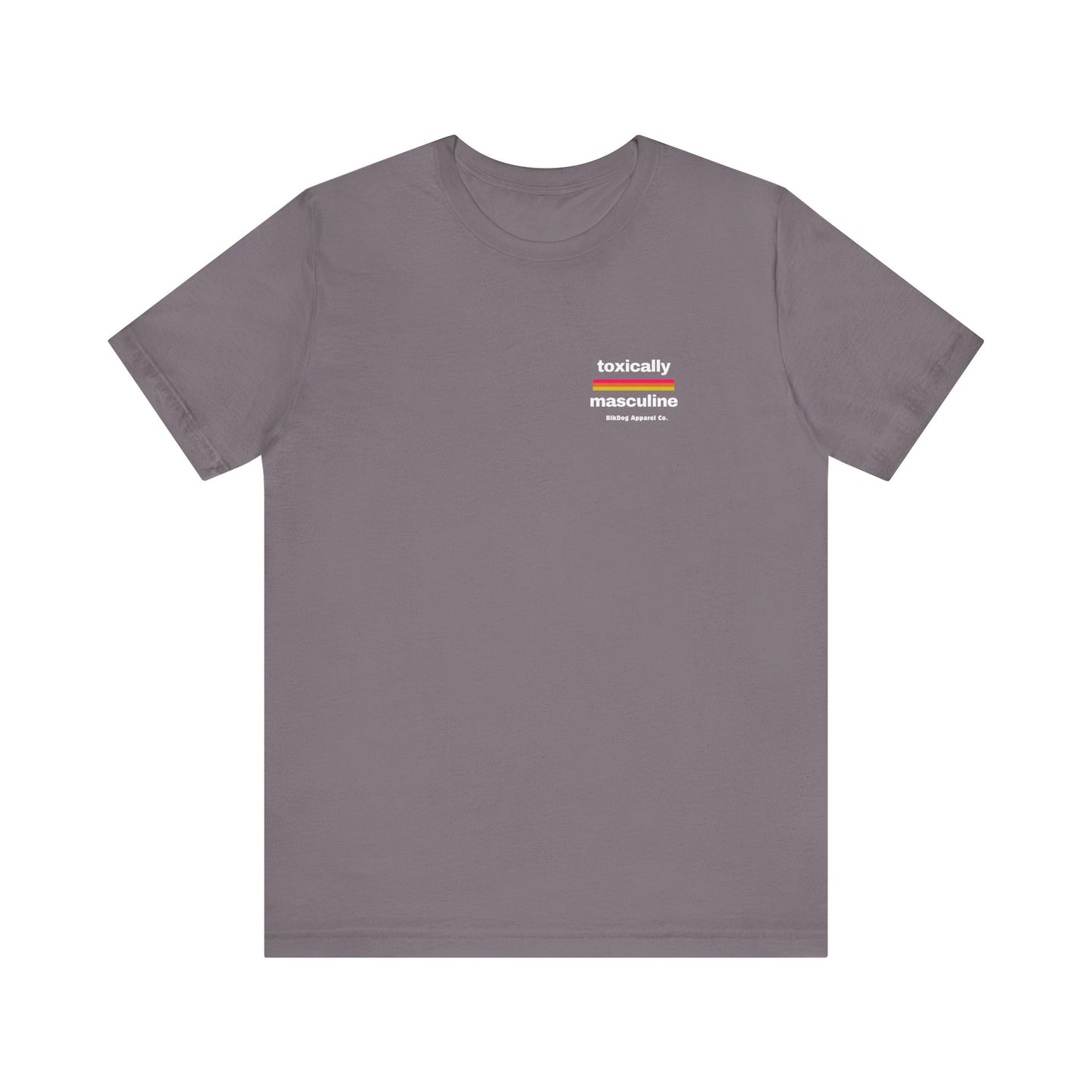 Toxically Masculine Tee, Unisex Graphic T-Shirt, Gender Stereotypes Shirt, Poisonously Manly Top, Men's Feminist Clothing