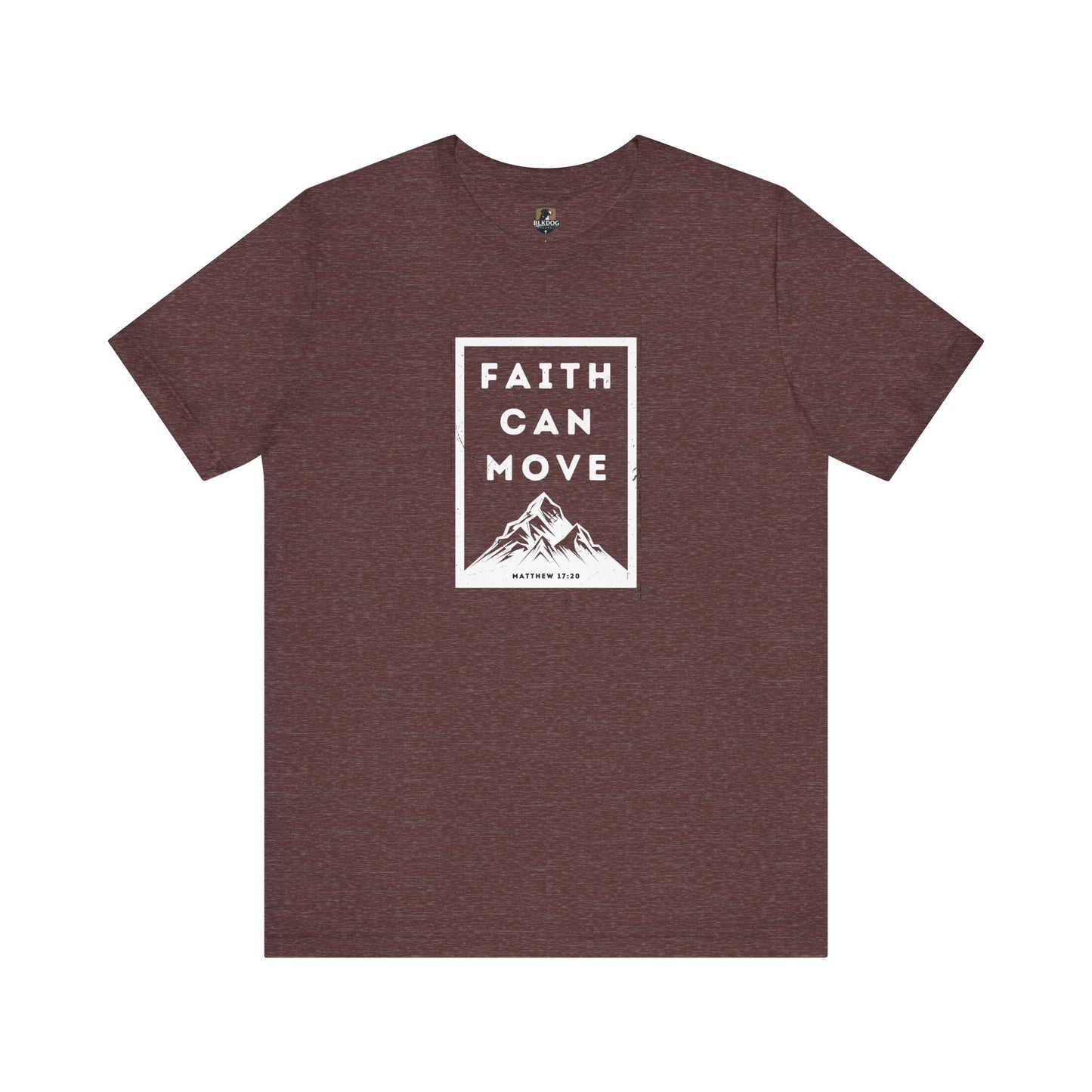 Faith Can Move Mountains T-Shirt, Christian Shirt, Inspirational Tee, Religious Gift, Unisex Graphic Top