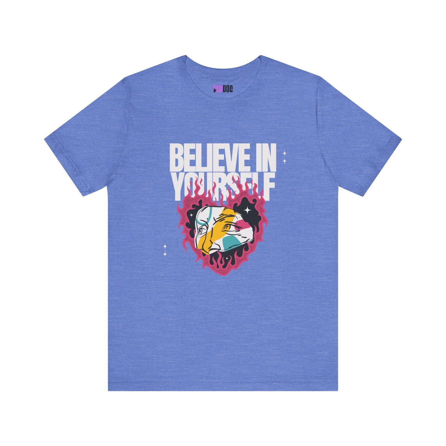 Believe in yourself T-Shirt, Inspirational tee, Motivational shirt, Empowering top, Positive vibes apparel, Self-confidence clothing