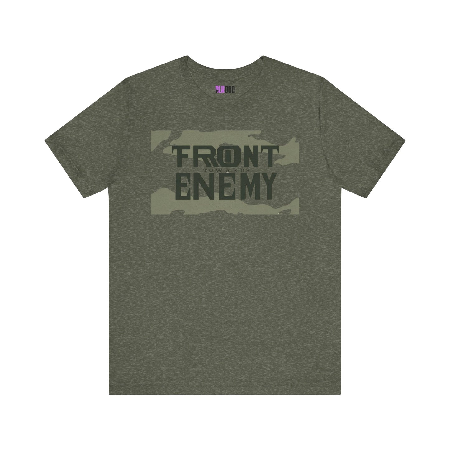 Front Towards Enemy Unisex Tee, Graphic T-Shirt, Army Gift, Military Apparel, Casual Top, Vintage Style Shirt