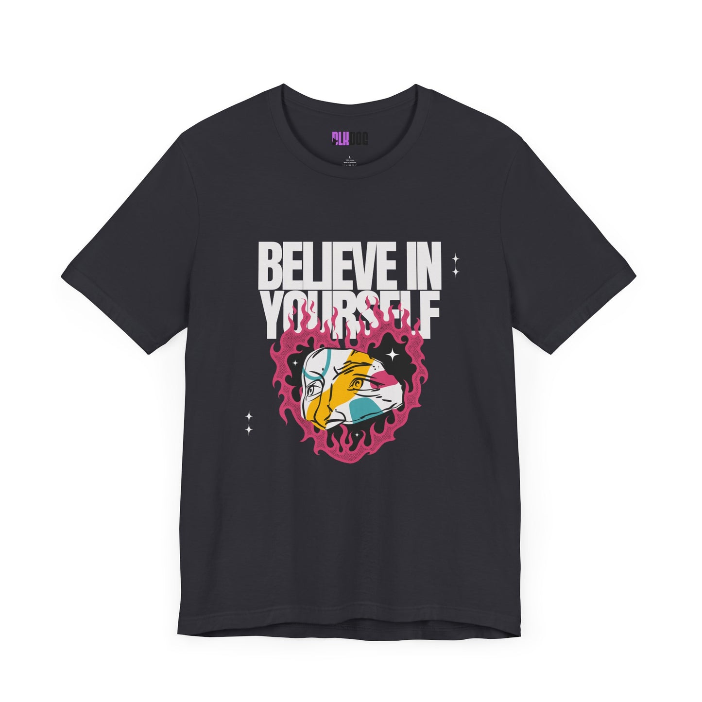 Believe in yourself T-Shirt, Inspirational tee, Motivational shirt, Empowering top, Positive vibes apparel, Self-confidence clothing