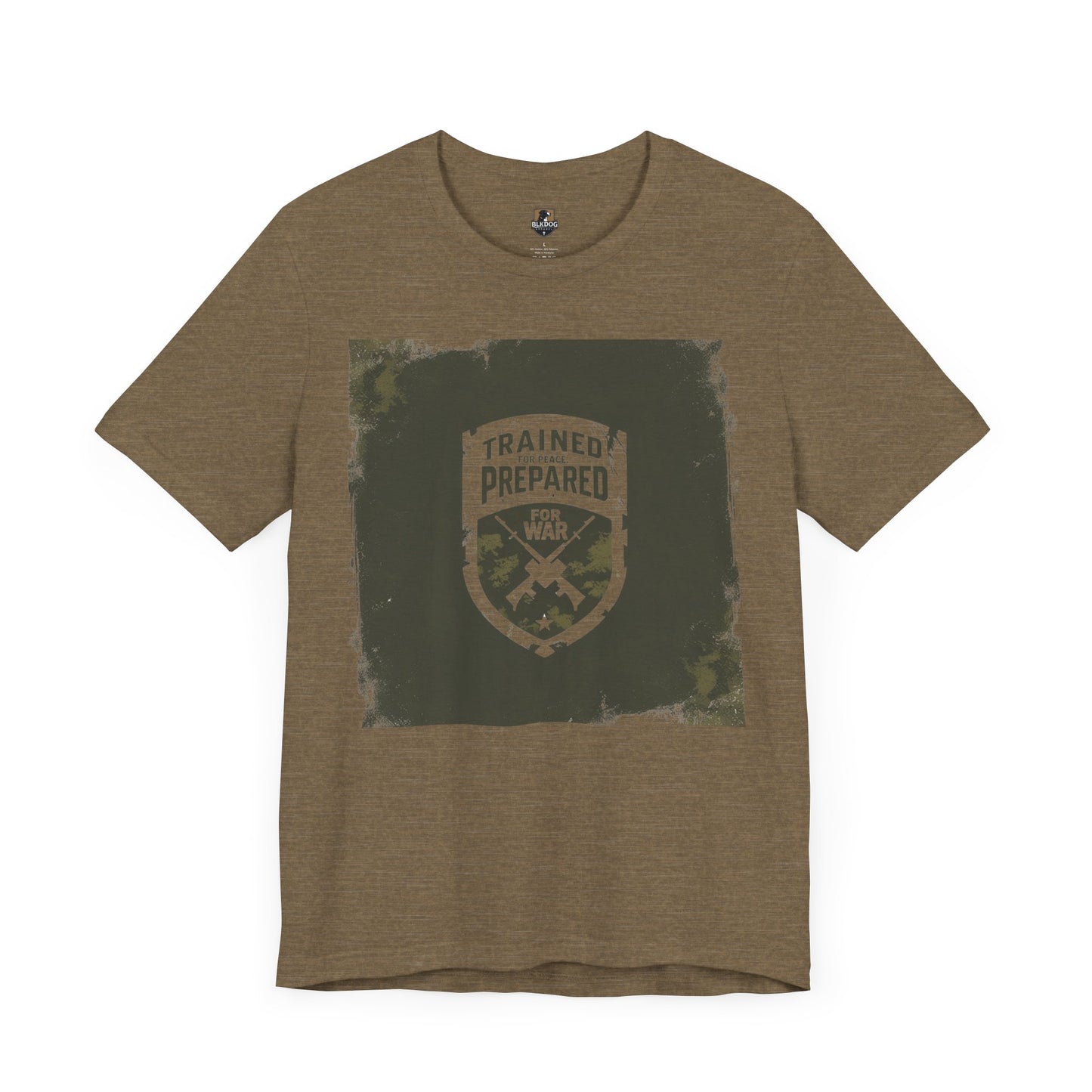 Trained Prepared for War Unisex Tee - Outdoor Activities, Team Spirit, Gifts, Fashion Statement