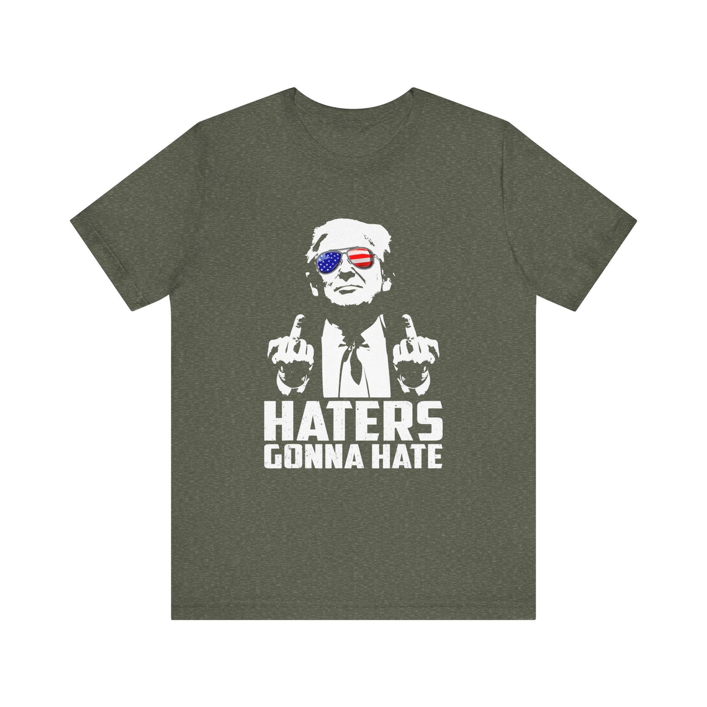 Trump - Haters Gonna Hate - Unisex Jersey Short Sleeve Tee