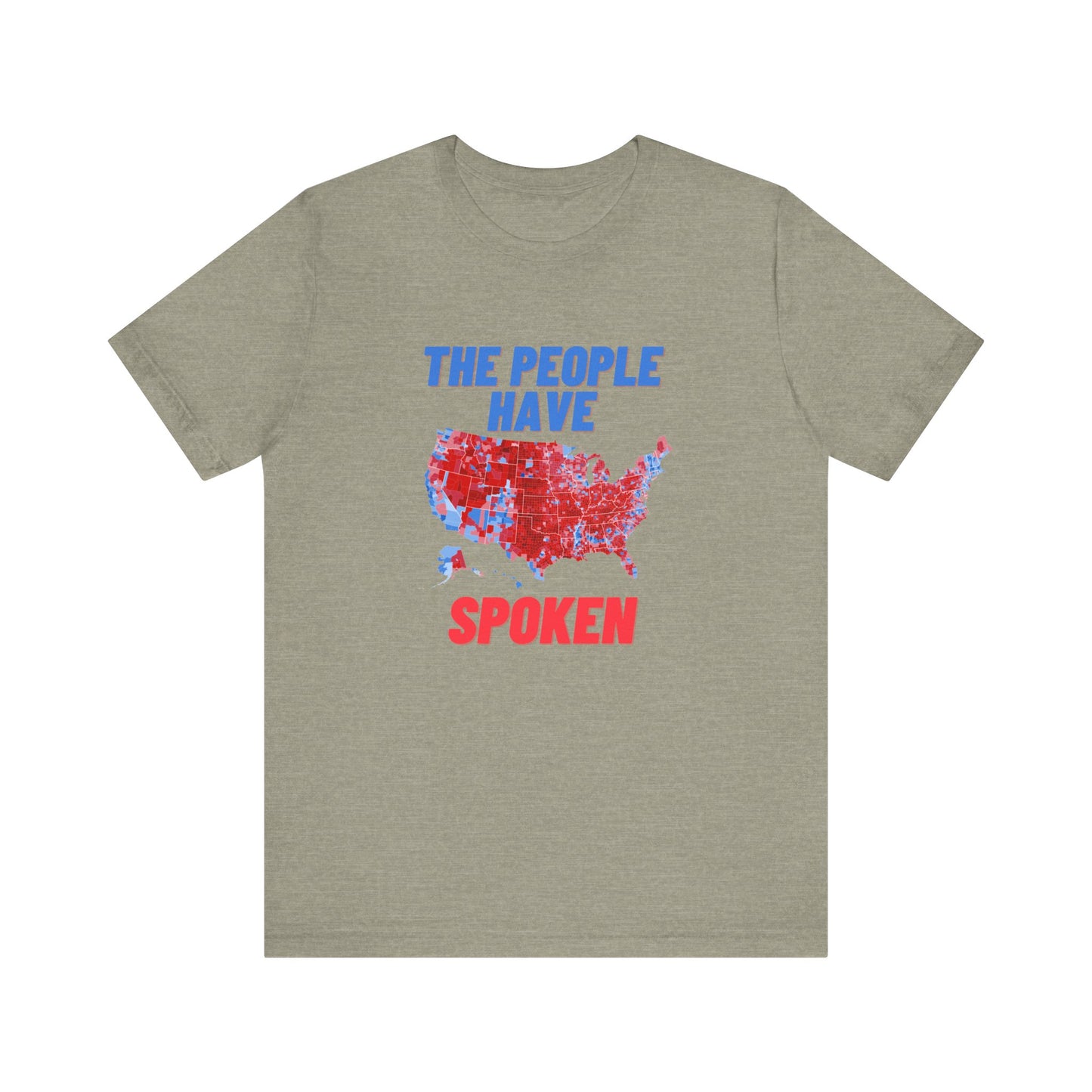 Political Statement Tee, Election Results T-Shirt, American Democracy Shirt, Patriotic Graphic Top, Activist Apparel