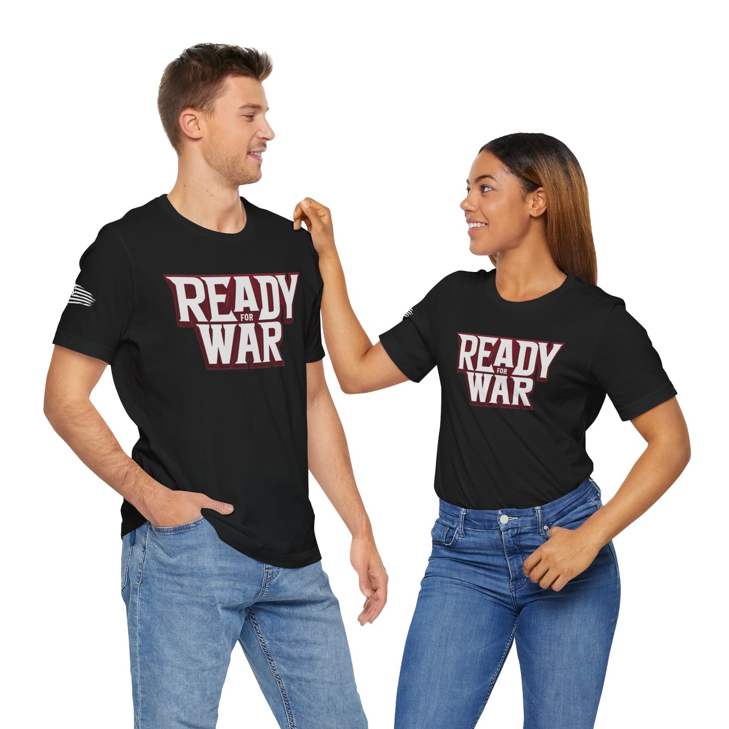 Ready for War Unisex Jersey Short Sleeve Tee - Bold Statement Shirt for Warriors