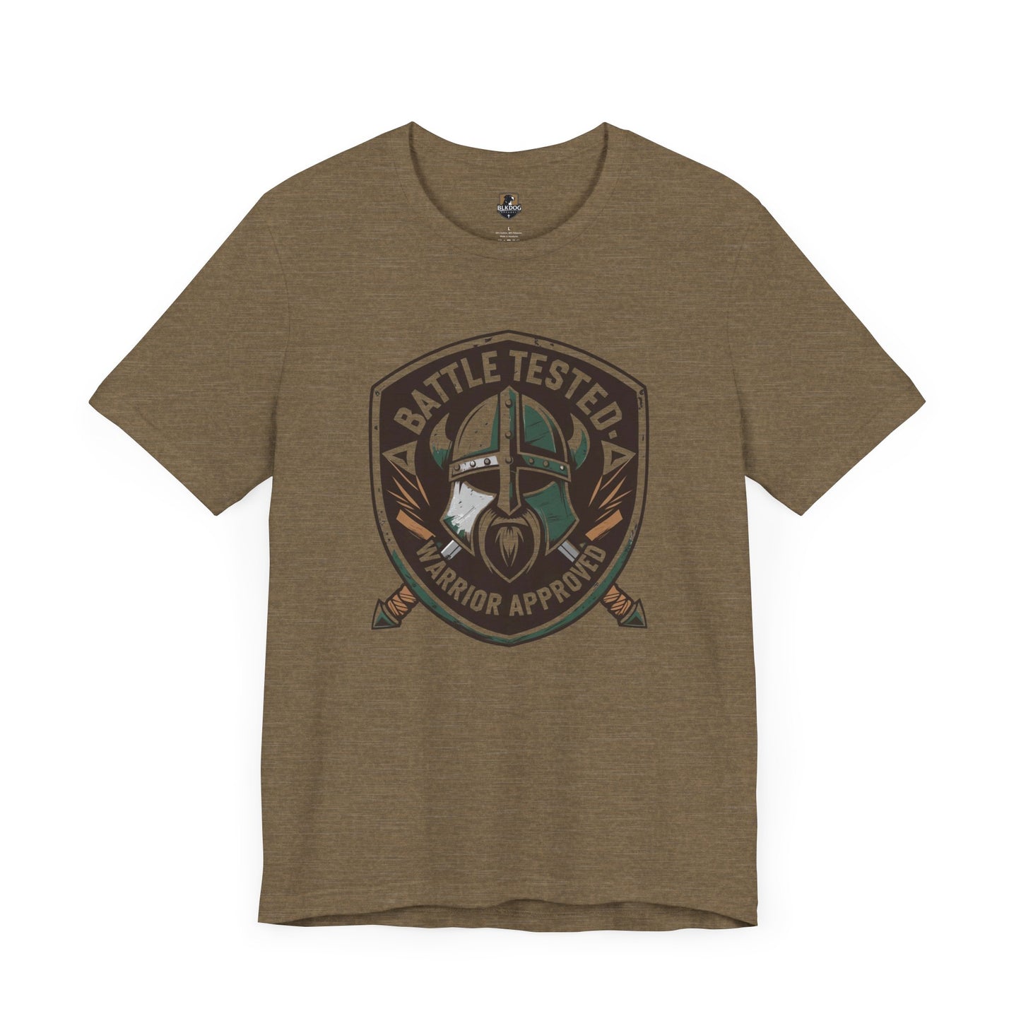 Battle Tested Warrior Apparel Unisex Tee, Motivational T-Shirt, Gift for Warriors, Strength and Resilience Shirt, Gifts for Men and Women