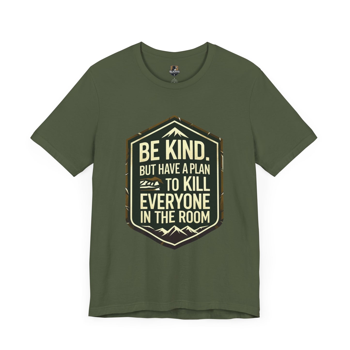 Be Kind Short Sleeve Tee, Motivational Shirt, Unisex Graphic Tee, Funny Quote T-Shirt, Gift for Friends, Casual Wear