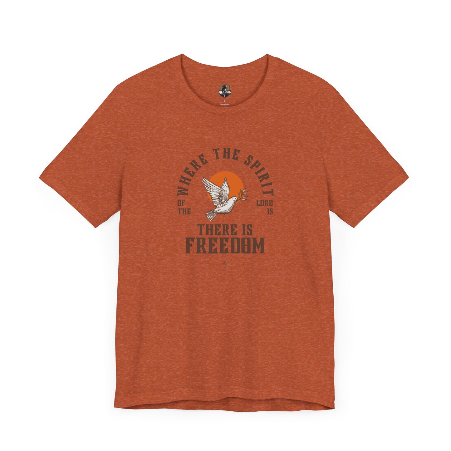 Religious Graphic Tee, Christian T-Shirt, Spirit of the Lord, Bible Quote Shirt, Faith Apparel, Religious Gift for Him/Her