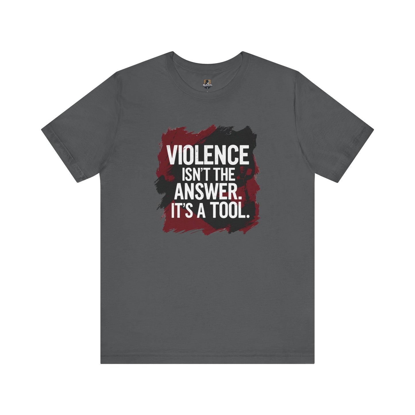 Bold Statement Tee Violence Isn't the Answer, Casual Wear, Gift for Activists, Social Justice Apparel