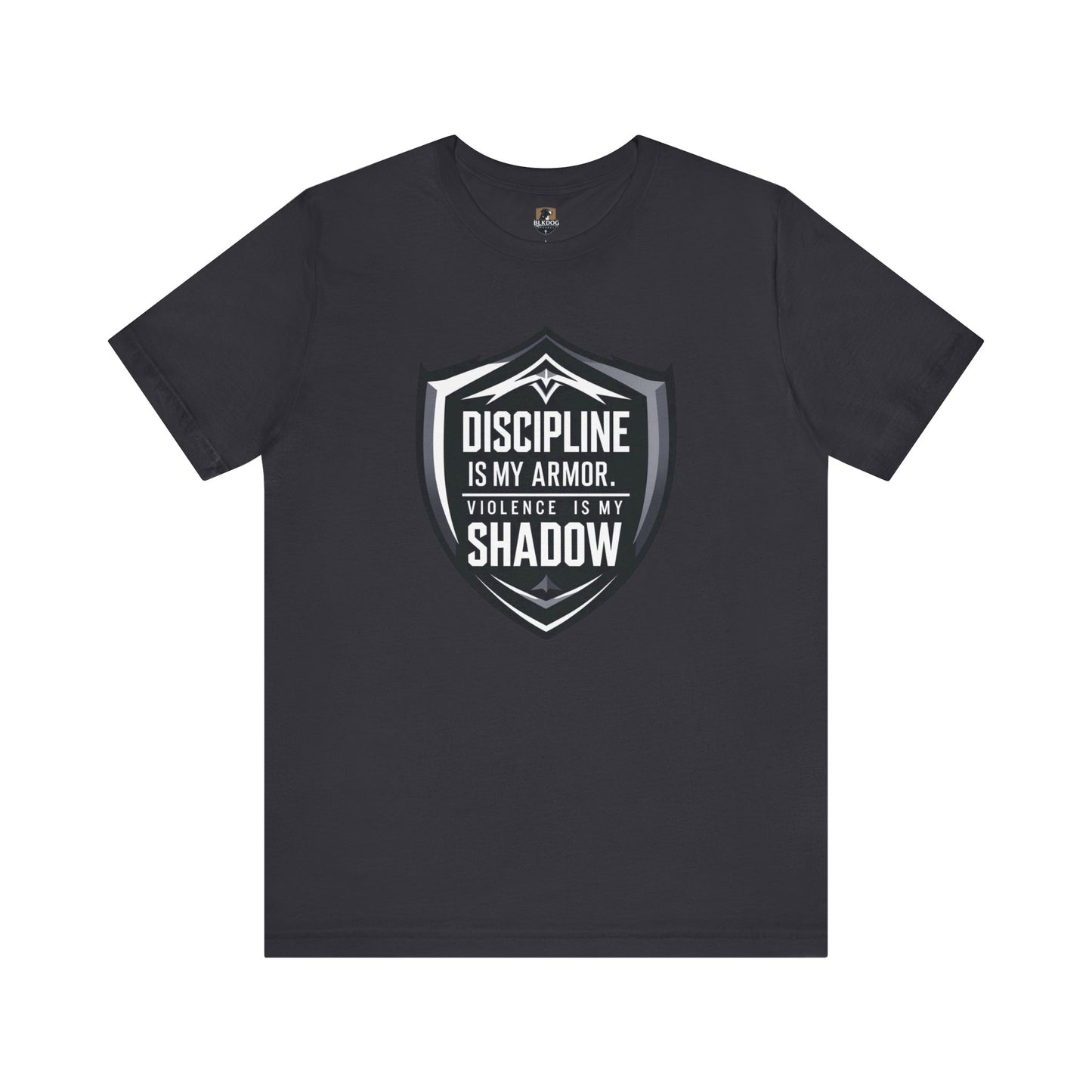 Discipline Is My Armor Unisex Tee, Motivational T-Shirt for Fitness Lovers, Inspirational Gift, Sportswear, Casual Wear