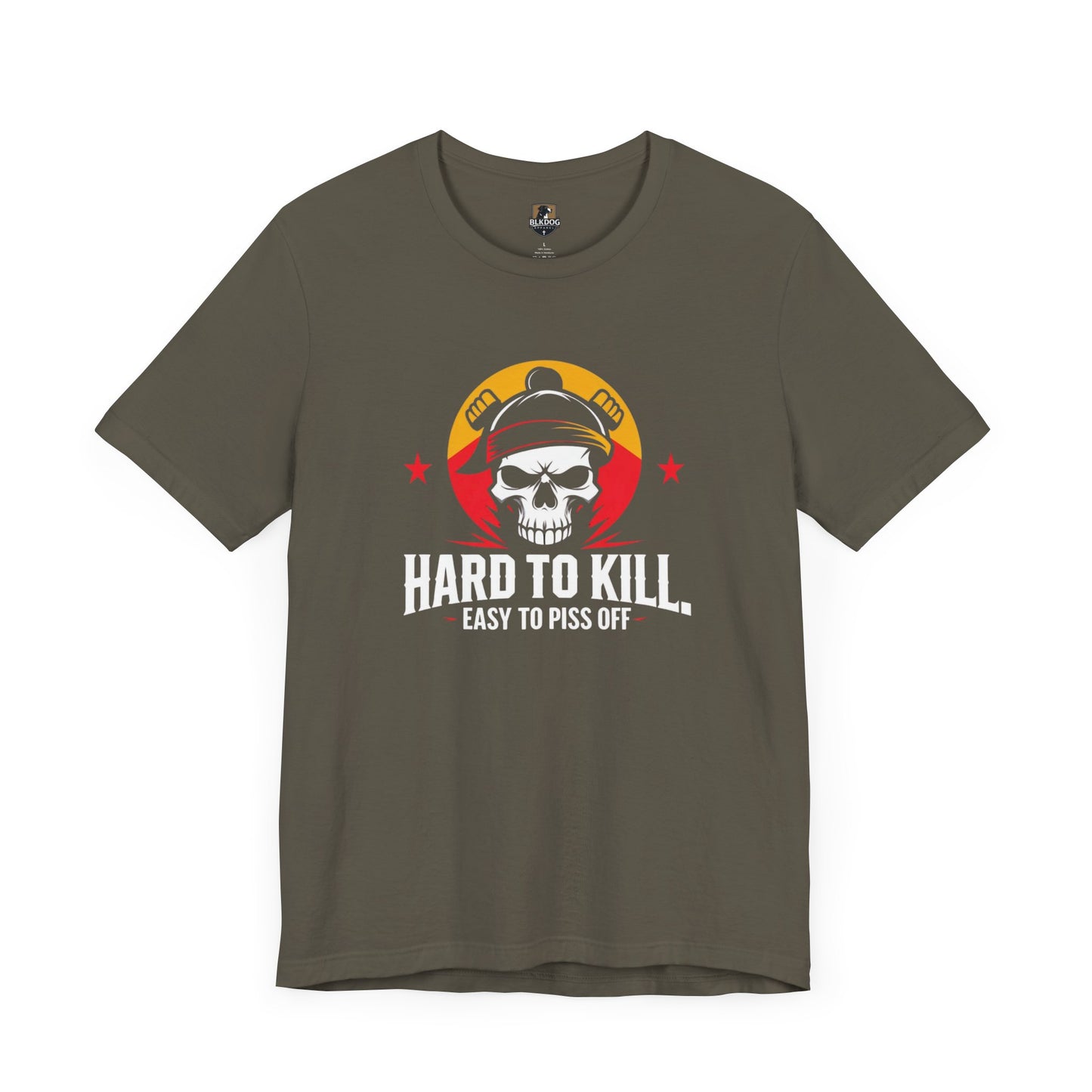 Hard to Kill Graphic Tee - Edgy Casual Wear, Perfect for Gifts, Festivals, and Everyday Adventures, Unisex Jersey Tee, Humor Shirt