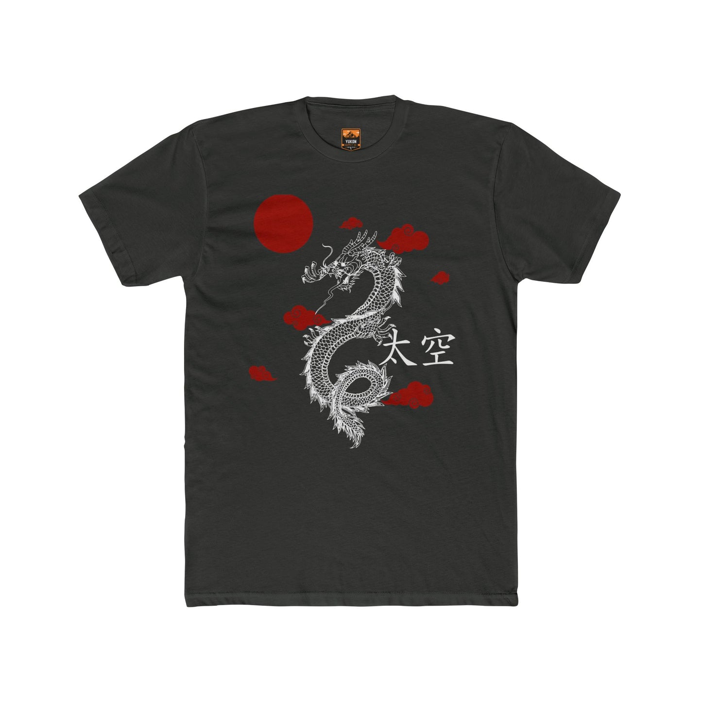 Japanese Dragon - Men's Cotton Crew Tee