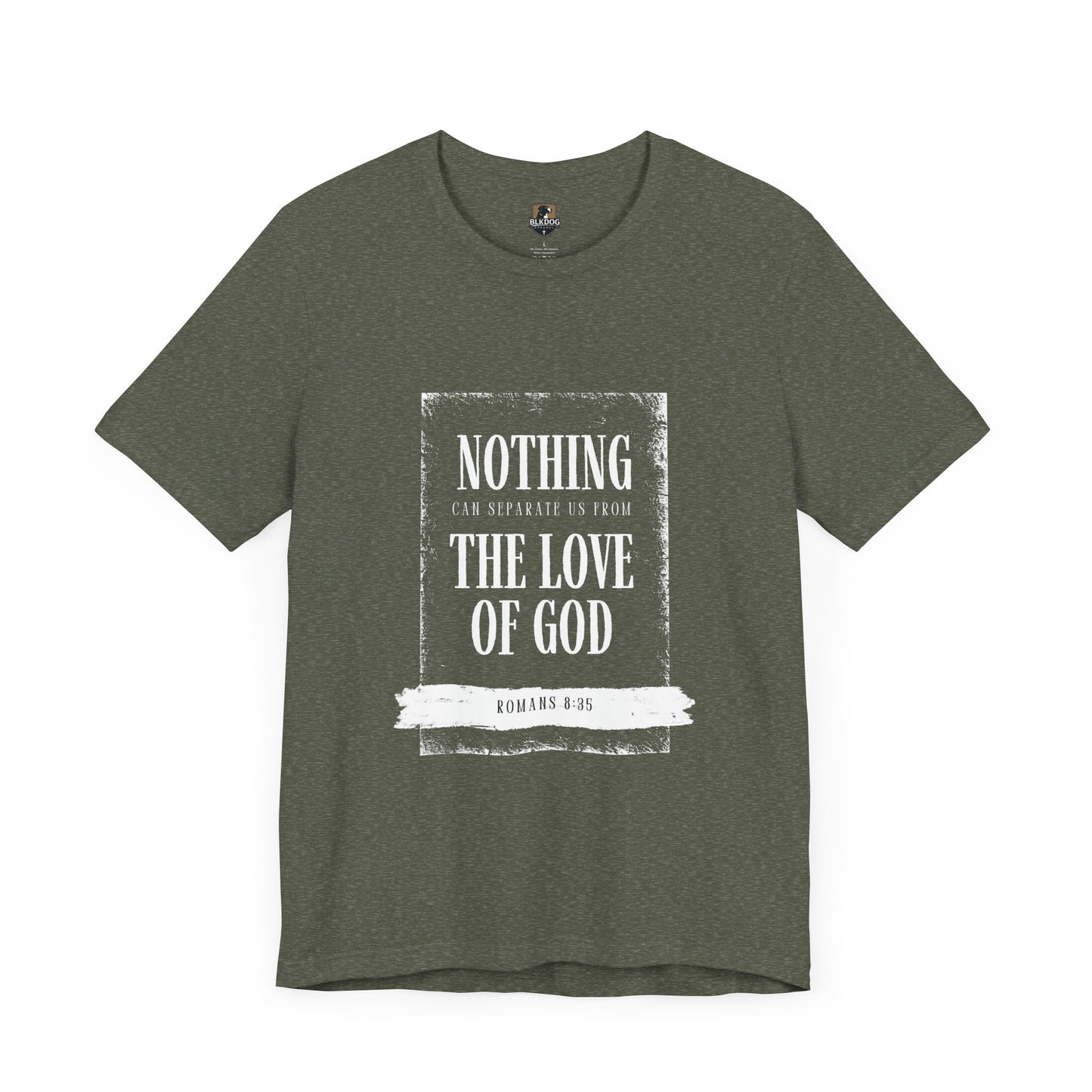 Christian Faith Unisex Jersey Tee, God's Love Tee Shirt, Religious Short Sleeve Top, Inspirational T-Shirt, Spiritual Gift Apparel