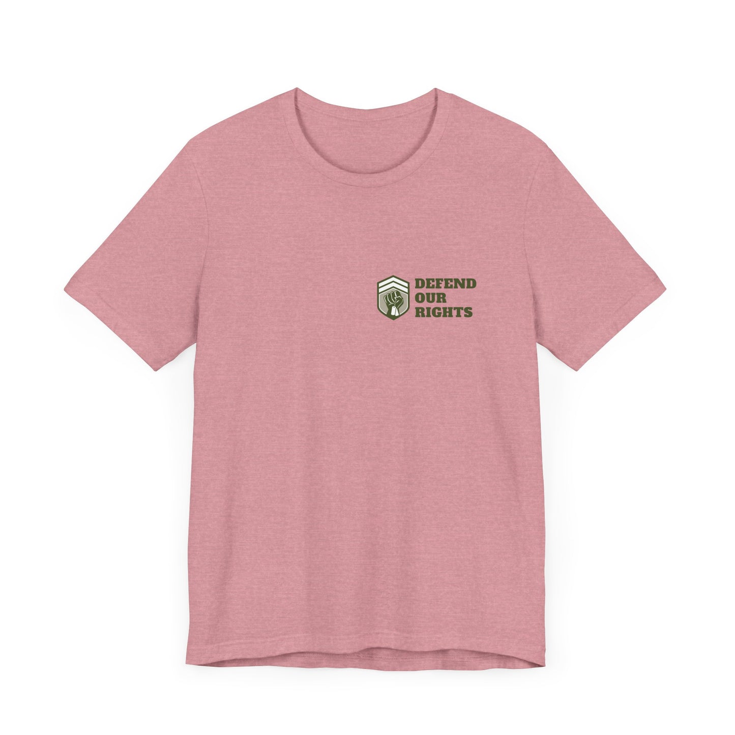 Activist Tee, Protest Shirt, Political Rights Apparel, Social Justice Top, Civil Rights T-Shirt, Defend Our Rights