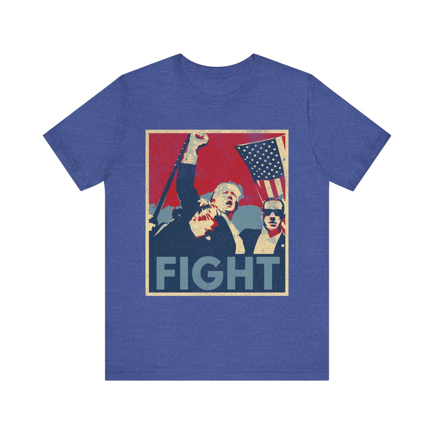 Trump24 - FIGHT - Unisex Jersey Short Sleeve Tee