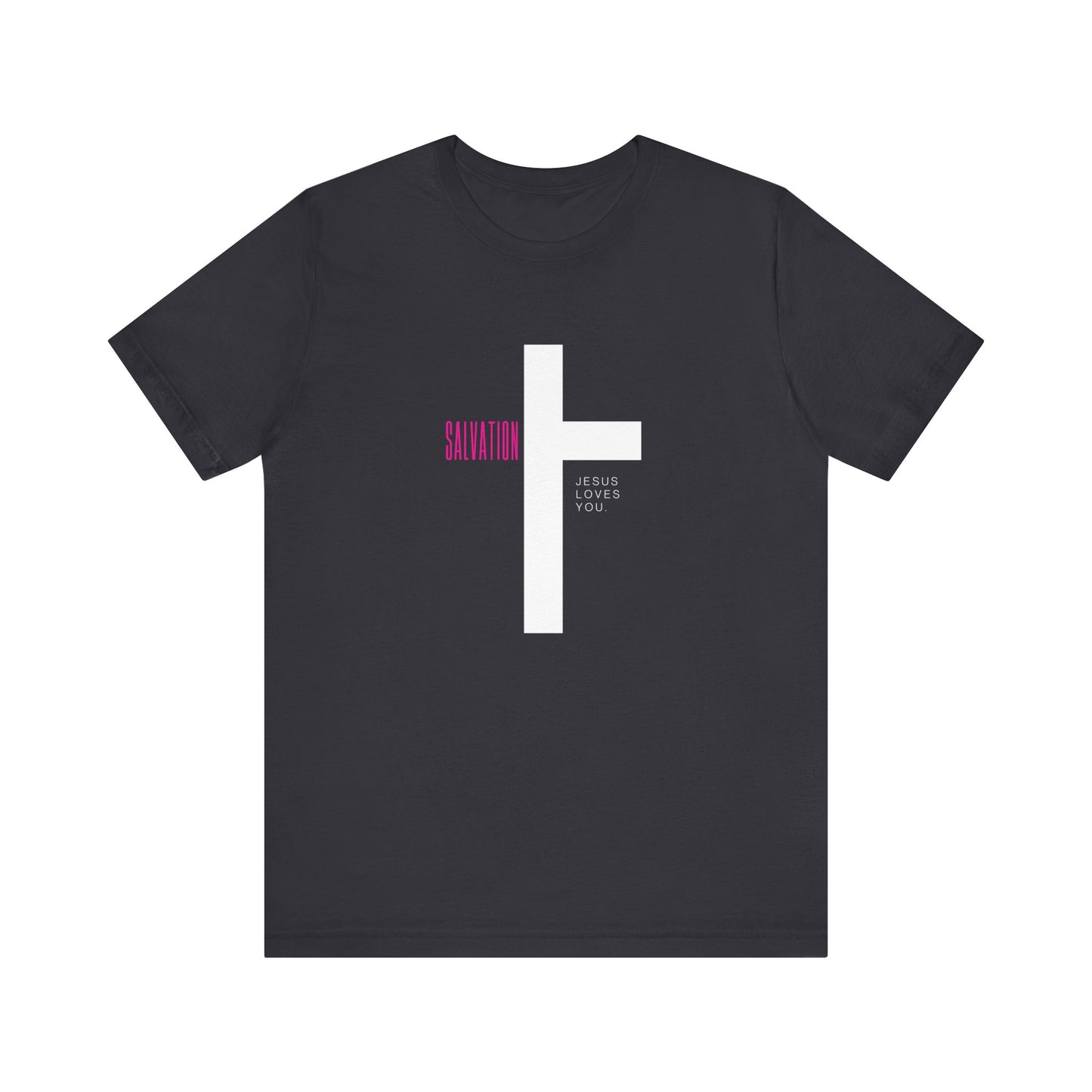Salvation - Jesus Loves You - Unisex Jersey Short Sleeve Tee