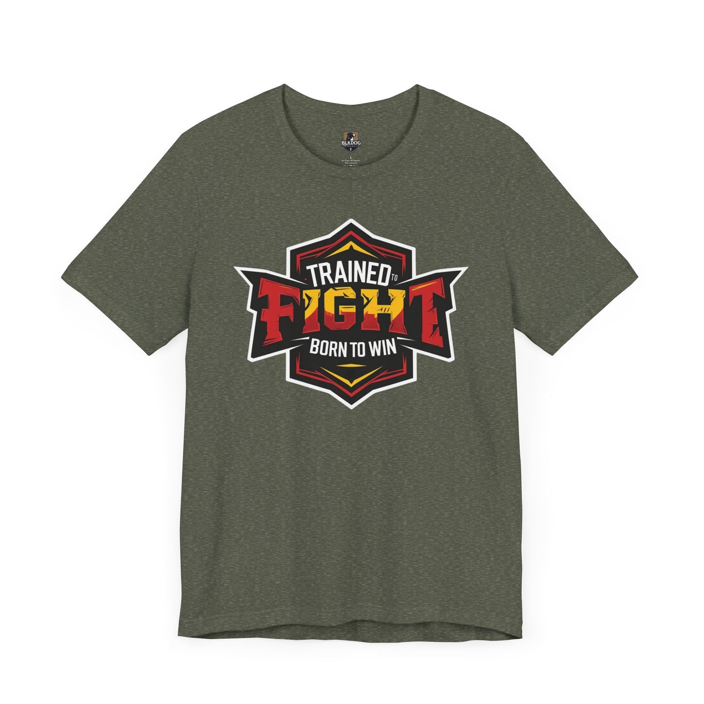 Trained to Fight...Born to Win Unisex Jersey Tee, Fitness Gift, Athletic Apparel, Training Top, Sportswear