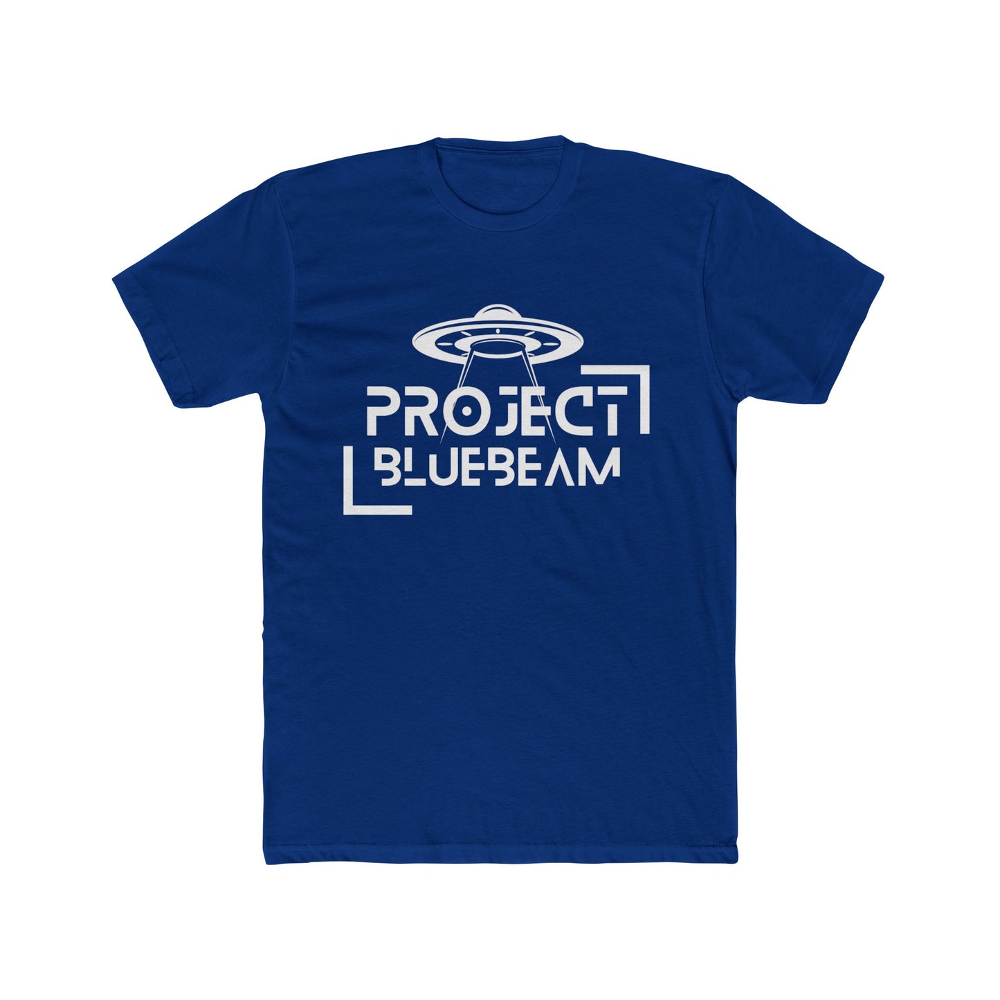Project Blue Beam T-Shirt - Men's Cotton Crew Tee