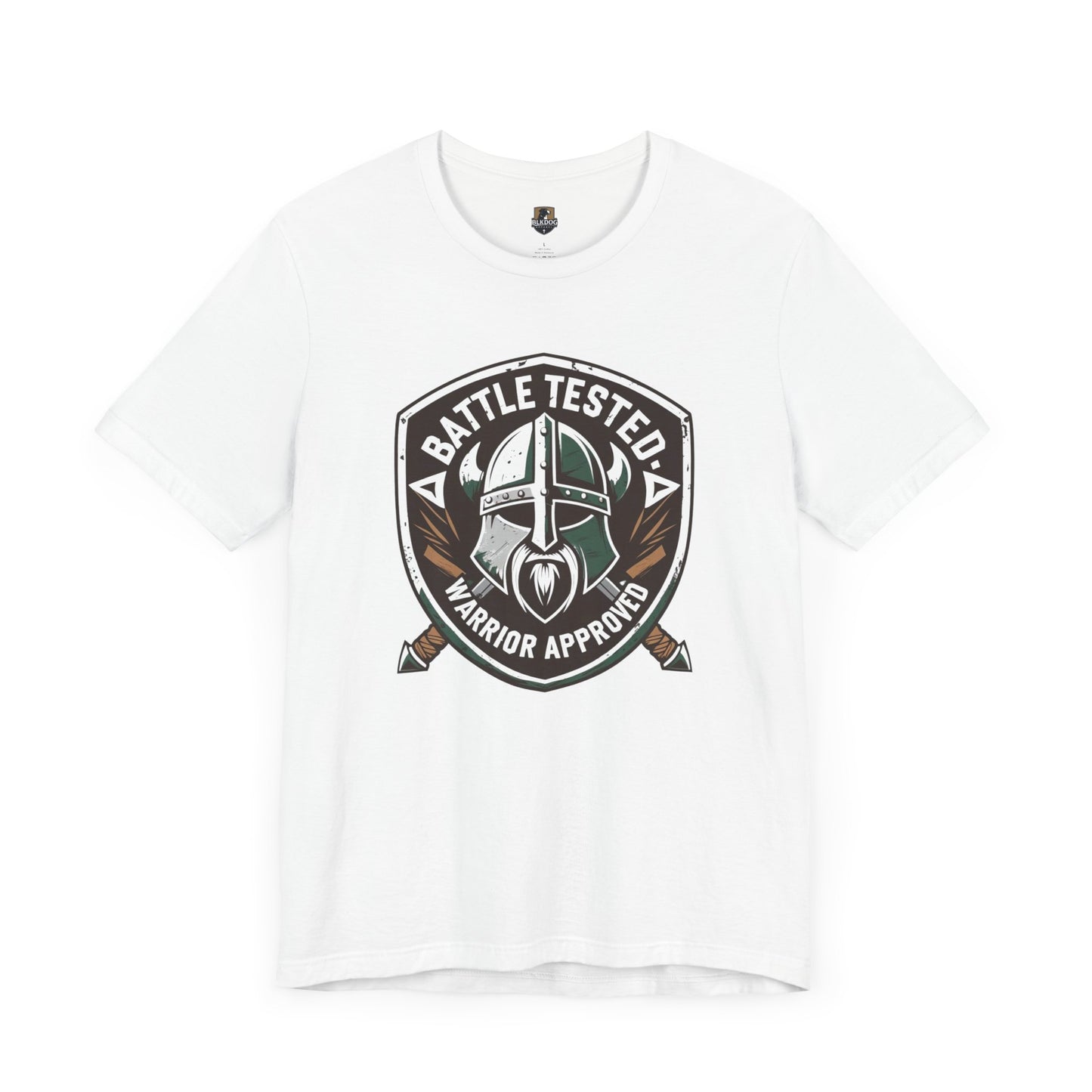 Battle Tested Warrior Apparel Unisex Tee, Motivational T-Shirt, Gift for Warriors, Strength and Resilience Shirt, Gifts for Men and Women