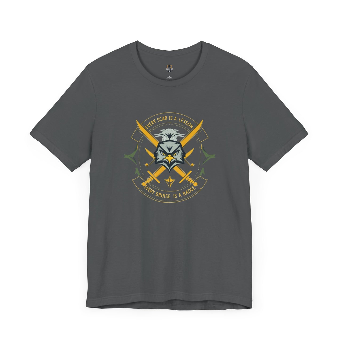 Warrior Spirit Unisex Tee, Motivational Shirt, Gift for Him/Her, Fitness Apparel, Birthday Celebration, Casual Wear