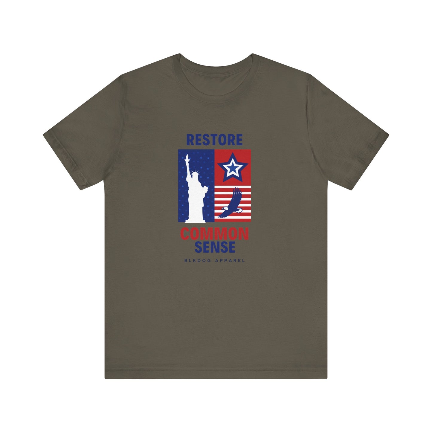 Restore Common Sense T-Shirt, Unisex Tee, Graphic Tee, Equality Shirt, Activist Apparel, Social Justice Clothing