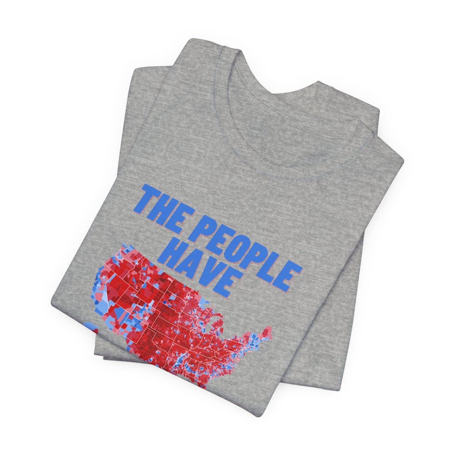 Political Statement Tee, Election Results T-Shirt, American Democracy Shirt, Patriotic Graphic Top, Activist Apparel