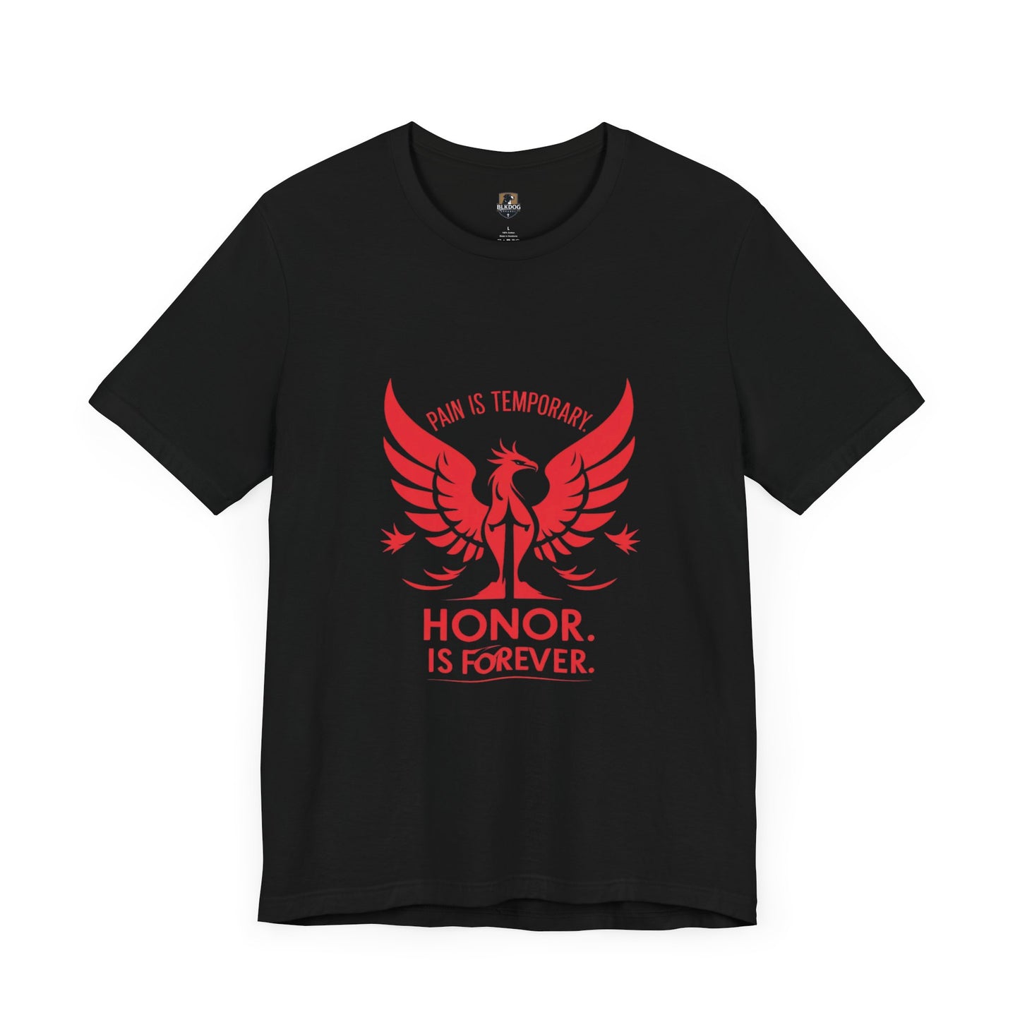 Honor is Never Forgotten Short Sleeve Tee, Unisex Casual Tee, Memorial Shirt, Gift for Veteran, Everyday Wear, Tribute Apparel