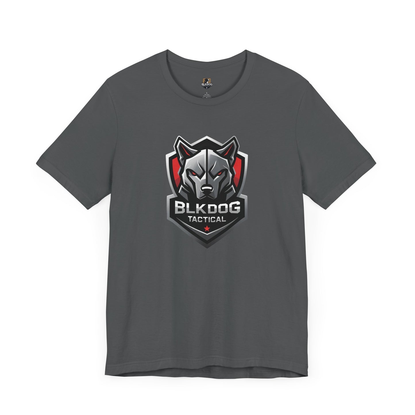 BLKDOG Tactical Unisex Tee - Casual Wear, Sports Apparel, Gift for Him/Her, Gamer T-Shirt, Everyday Comfort