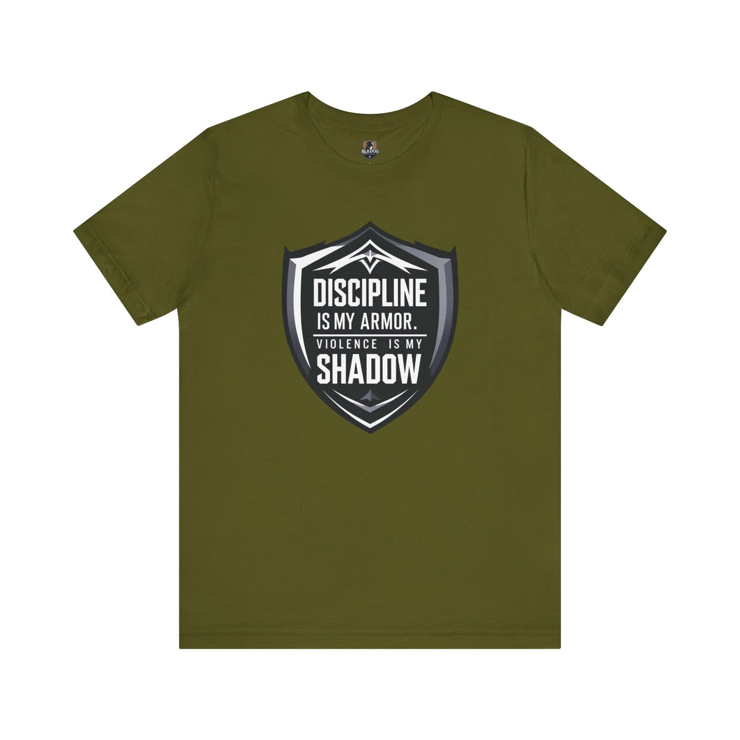 Discipline Is My Armor Unisex Tee, Motivational T-Shirt for Fitness Lovers, Inspirational Gift, Sportswear, Casual Wear