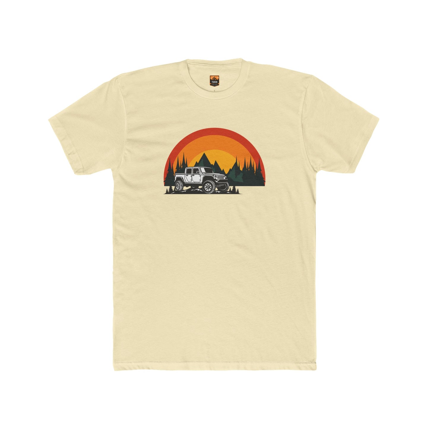 YSC Jeep Gladiator Sunrise - Men's Cotton Crew Tee