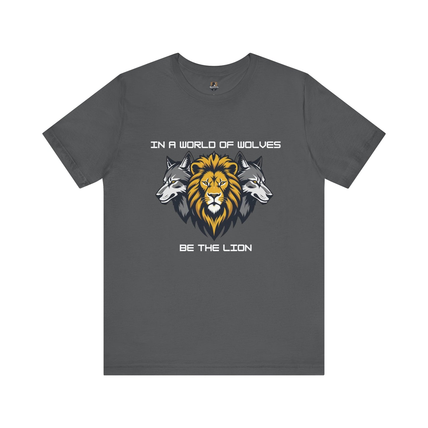 Lion Spirit Unisex Tee | Be The Lion | Motivational T-Shirt, Inspirational Shirt, Gift for Animal Lovers, Empowerment Wear, Birthday Gift