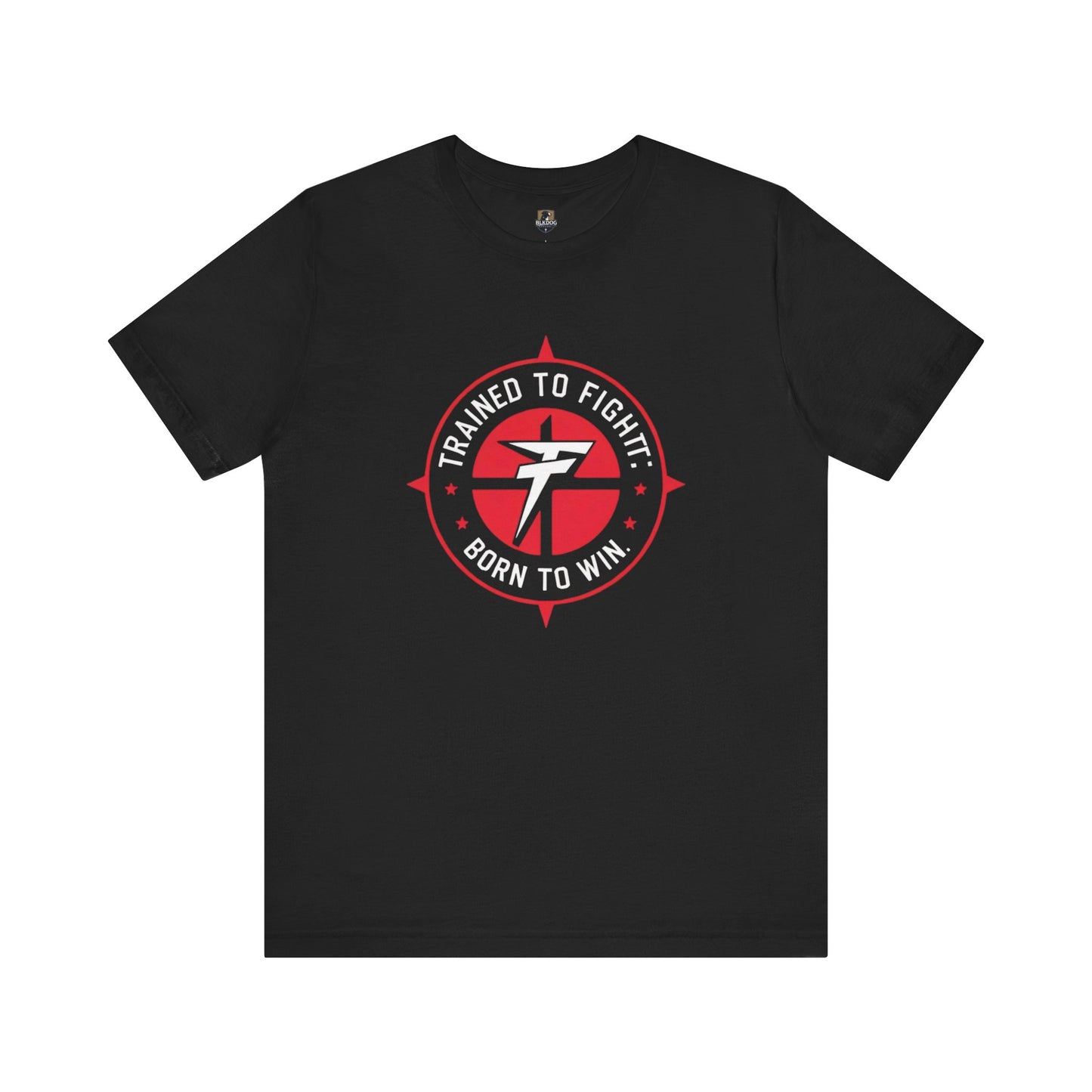 Motivational Fitness Tee - 'Trained to Fight: Born to Win' Unisex Jersey Shirt for Gym Lovers, Workout Gift, Inspirational Apparel, Fitness