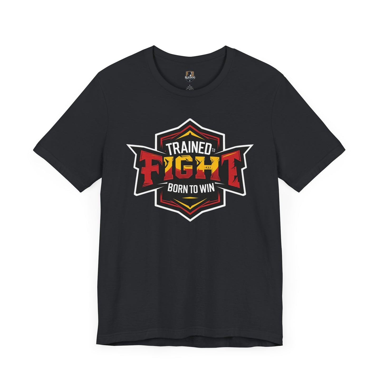 Trained to Fight...Born to Win Unisex Jersey Tee, Fitness Gift, Athletic Apparel, Training Top, Sportswear