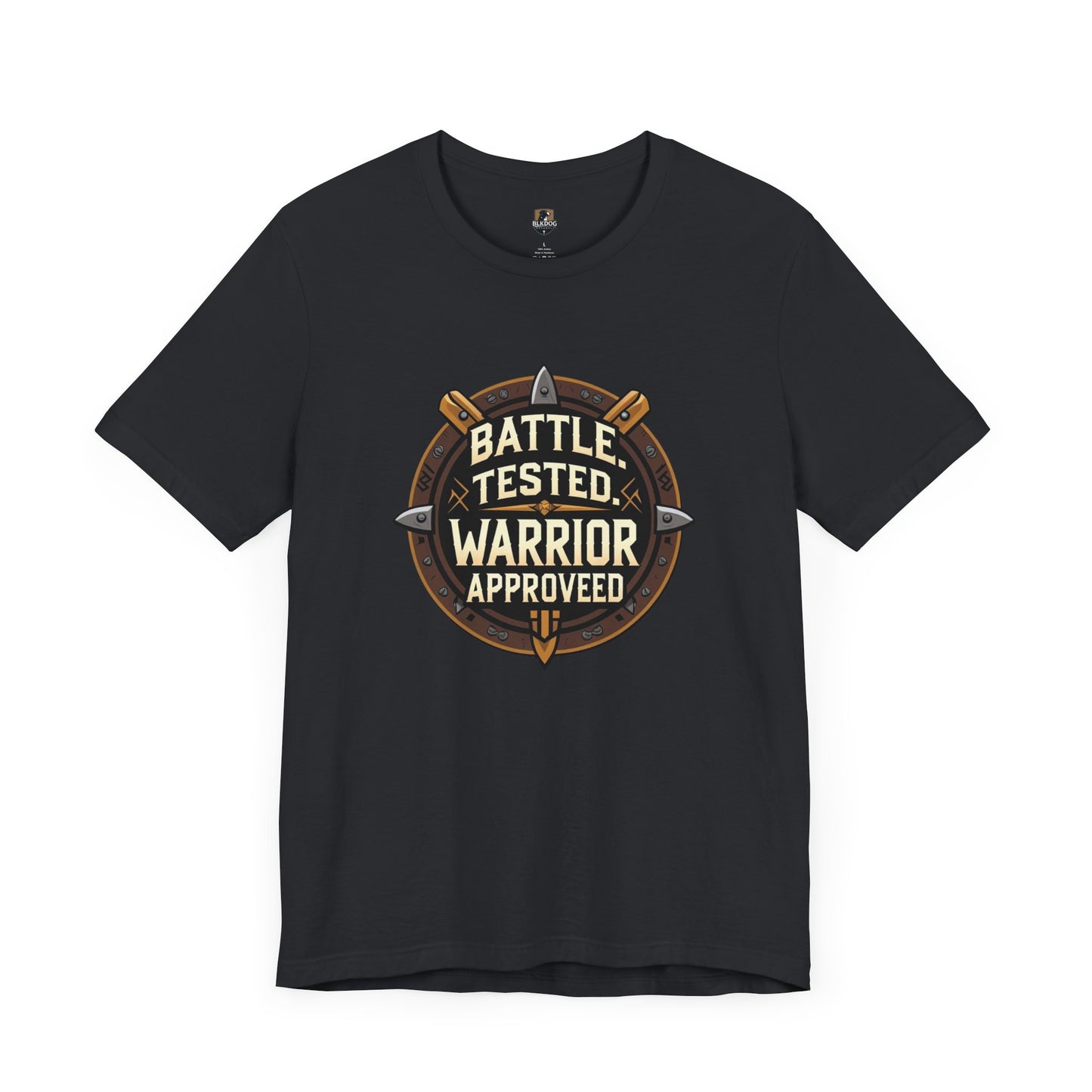 Battle Tested Warrior Approved Tee, Unisex T-Shirt, Gift for Warriors, Motivational Shirt, Fitness Apparel, Casual Wear