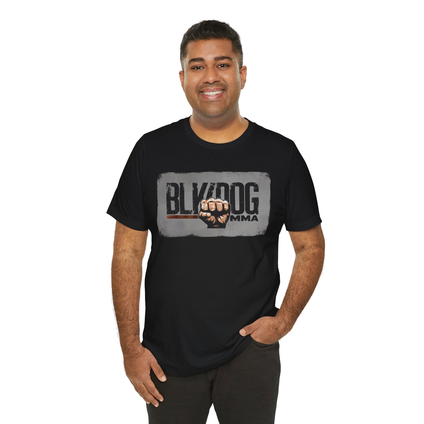BLKDOG MMA Unisex Jersey Short Sleeve Tee - Fight Spirit Apparel