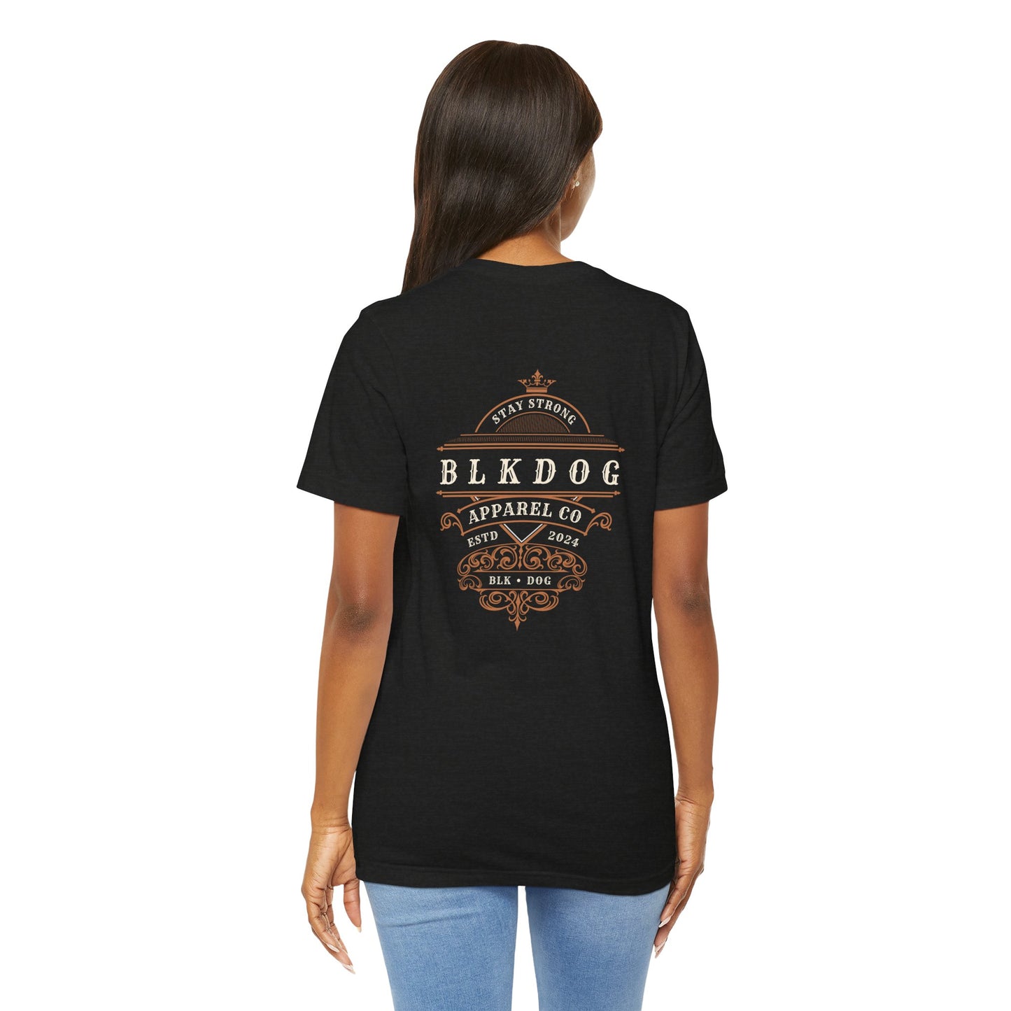 BLKDOG APPAREL - Unisex Jersey Short Sleeve Tee