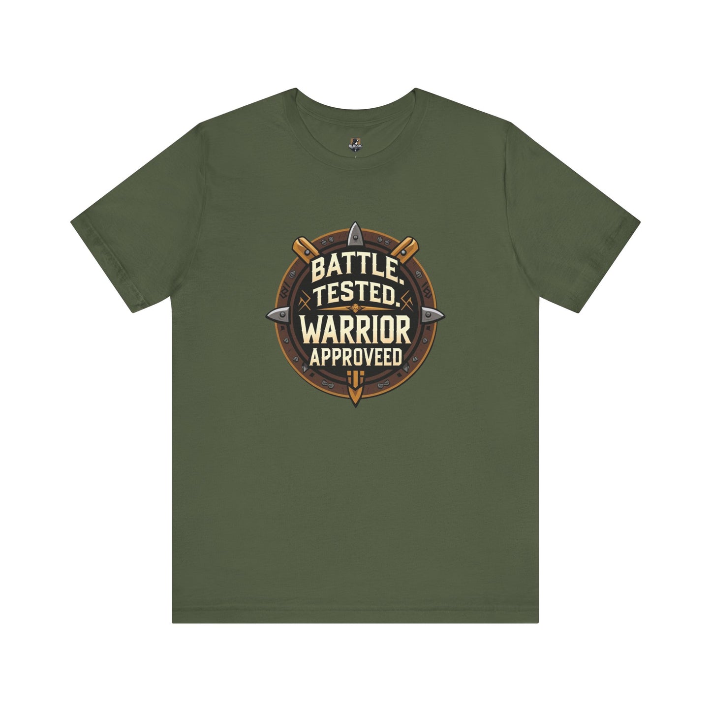 Battle Tested Warrior Approved Tee, Unisex T-Shirt, Gift for Warriors, Motivational Shirt, Fitness Apparel, Casual Wear
