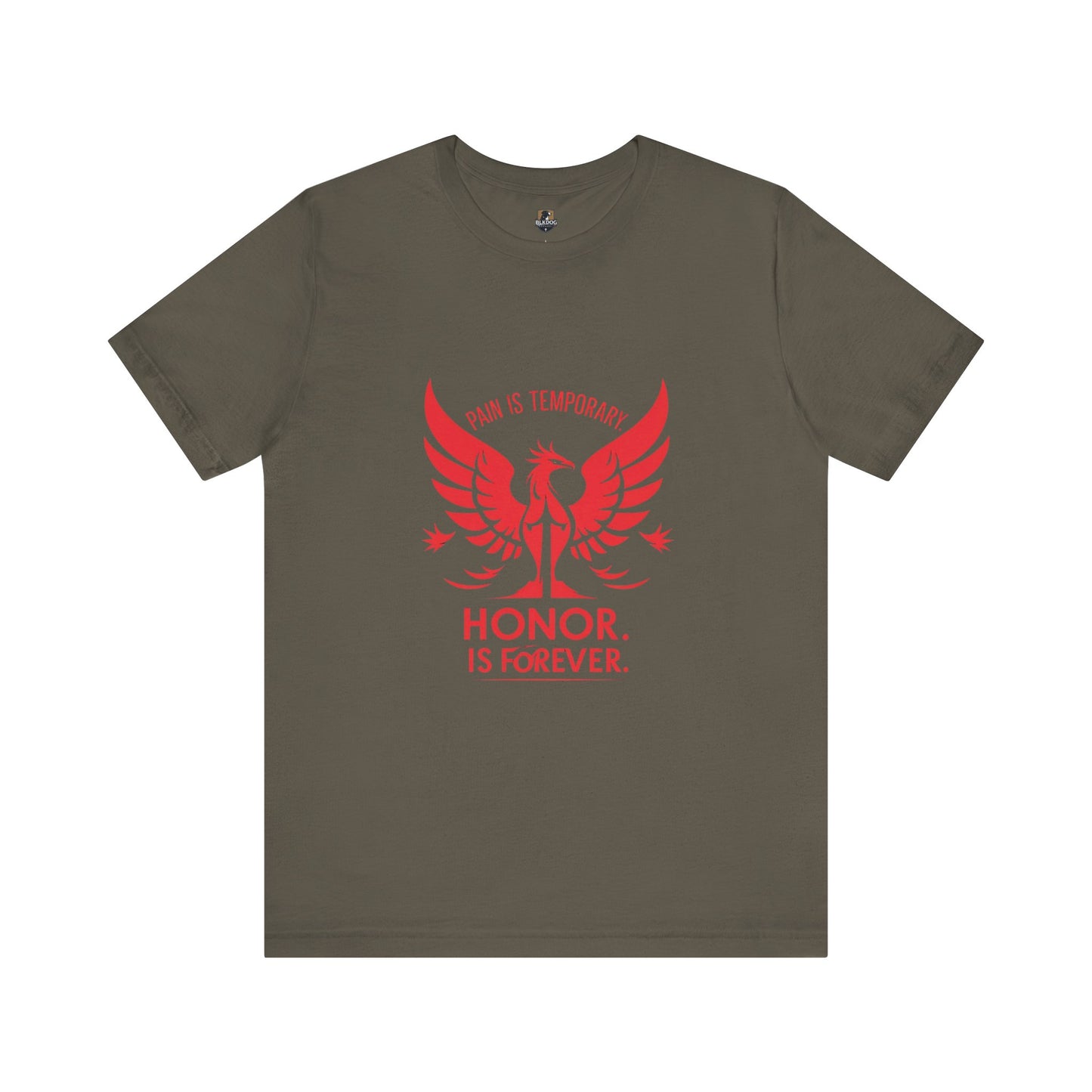 Honor is Never Forgotten Short Sleeve Tee, Unisex Casual Tee, Memorial Shirt, Gift for Veteran, Everyday Wear, Tribute Apparel