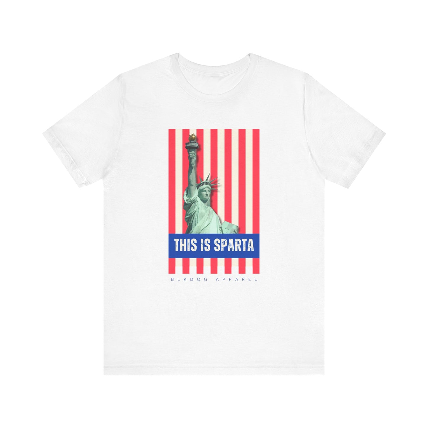 Sparta Statue Tee, Men Women Shirt Gift, NY Lady Liberty Top, American Pride Tshirt, Ancient Greece Warrior Clothing