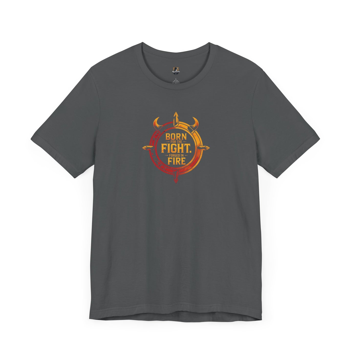 Born to Fight Fire Tee, Unisex Short Sleeve Shirt for Firefighters, Bold Graphic Tee, Adventure Apparel, Gift for Heroes