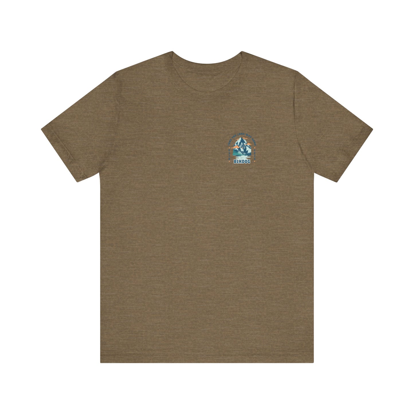 Take the Long Way Home - Enjoy the Moment - Unisex Jersey Short Sleeve Tee