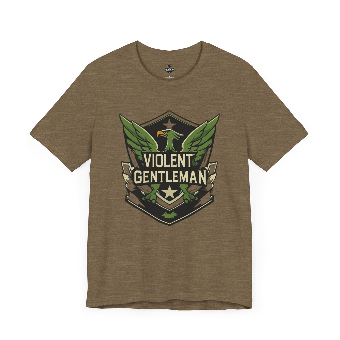 Violent Gentleman Unisex Tee, Casual Wear, Gift for Him, Statement Shirt, Everyday Comfort, Graphic T-Shirt
